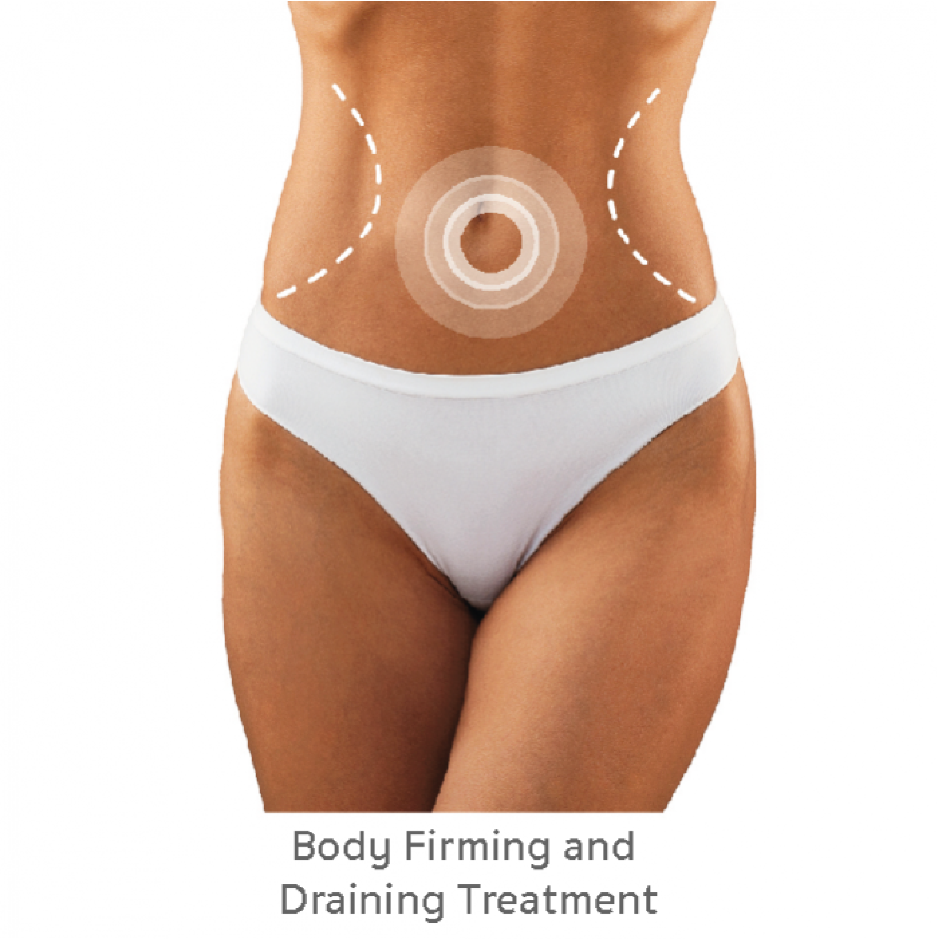 <ul>
<li>To combat flaccidity (local or generalised).</li>
<li>To activate peripheral circulation thus achieving a firming effect.</li>
<li>To favour tissue restructuring.</li>
<li>To provide elasticity and flexibility, and to help regenerate the skin.</li>
<li>To reinforce the cohesion of the supporting tissue.</li>
<li>To tighten and stimulate the skin.</li>
<li>To correct the rough dry feel and improve the appearance of the skin.</li>
<li>To drain, eliminate liquids and toxins, and generally improve the skin.</li>
</ul>